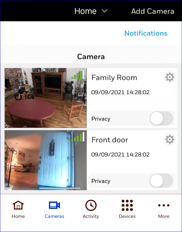The perks of Having Cameras in your home